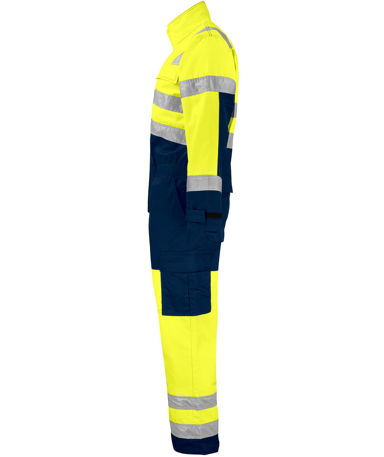 ProJob coverall 6203, Hi-vis Yellow/Marine, large image number 2