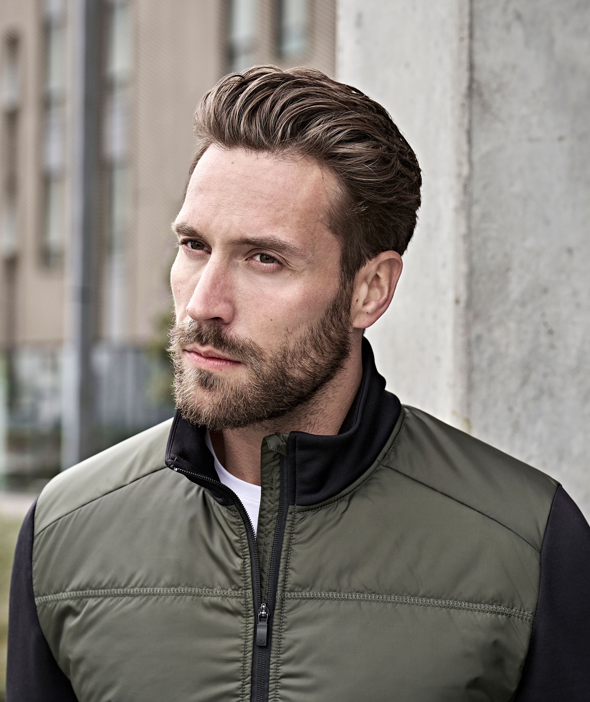 Tee Jays hybrid-stretch jacket, Deep Green/Black, large image number 6