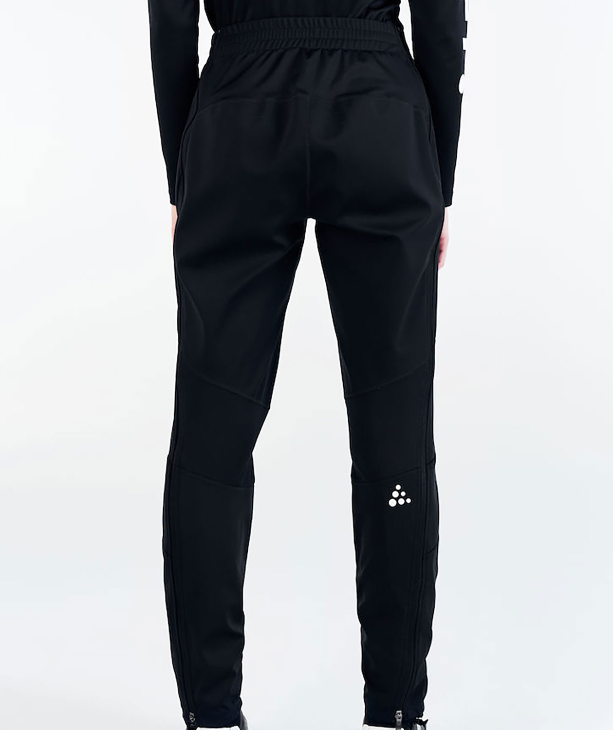 Craft Nordic Ski Club women's ski pants, Black, large image number 3
