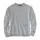 Carhartt Crewneck sweatshirt, Asphalt Heather, Asphalt Heather, swatch