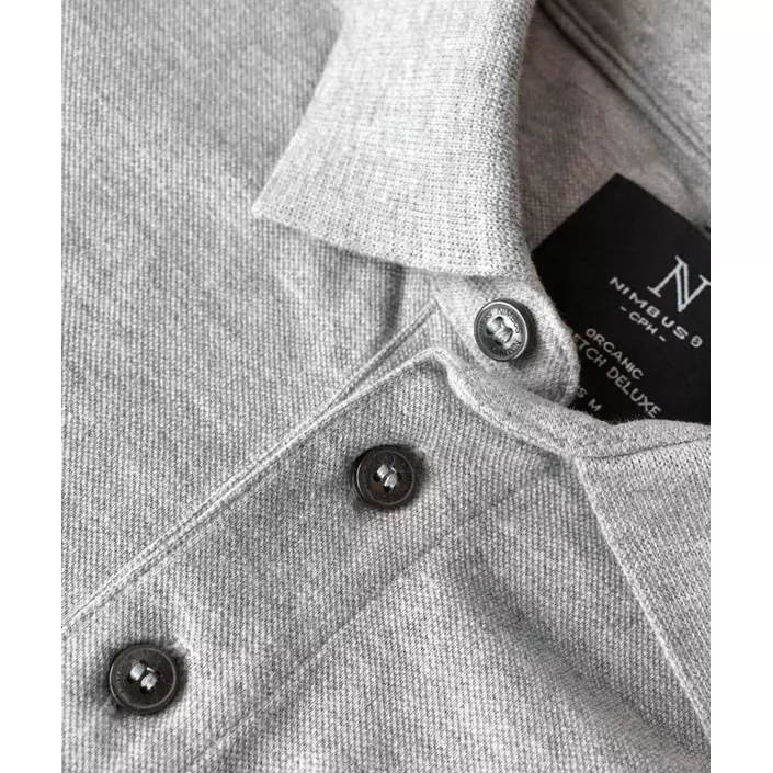 Nimbus Harvard Polo T-shirt, Grey melange, large image number 2