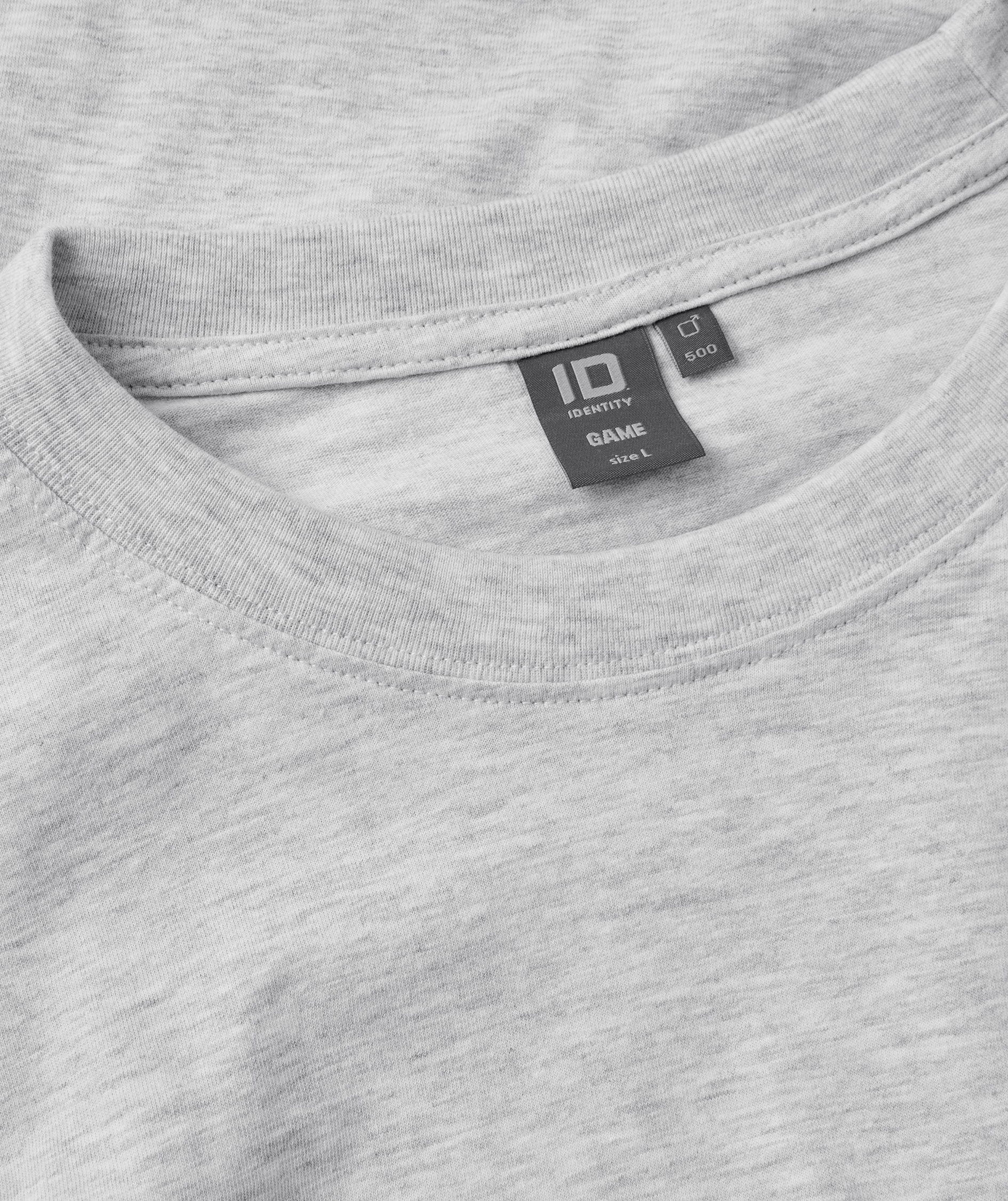 ID Game T-skjorte, Snow Melange, large image number 4