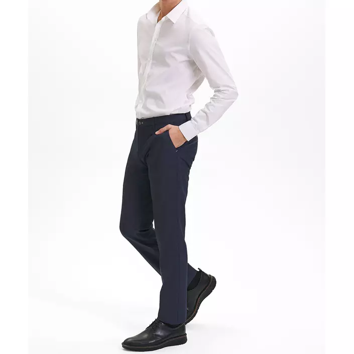 Sunwill Extreme Flexibility Modern fit chinos, Navy, large image number 1