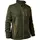 Deerhunter Lady Sarek dame strikjakke, Olive Night Melange, Olive Night Melange, swatch