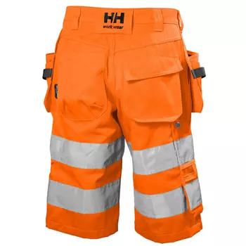 Helly Hansen Alna håndværkershorts, Hi-vis Orange/charcoal