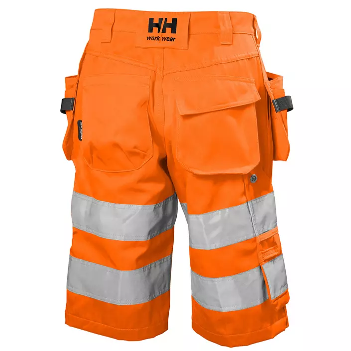 Helly Hansen Alna håndverkershorts, Hi-vis Orange/charcoal, large image number 1