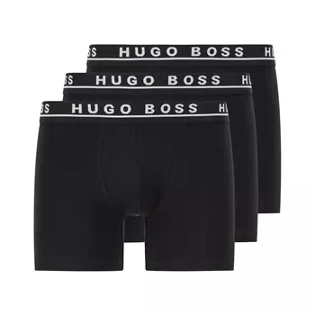 Hugo Boss Style 3er-Pack Boxer Slip, Schwarz
