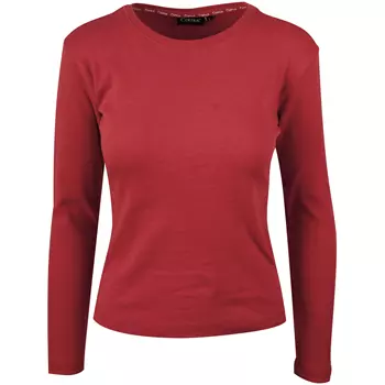 Camus Biarritz langärmliges Damen Interlock T-Shirt, Rot