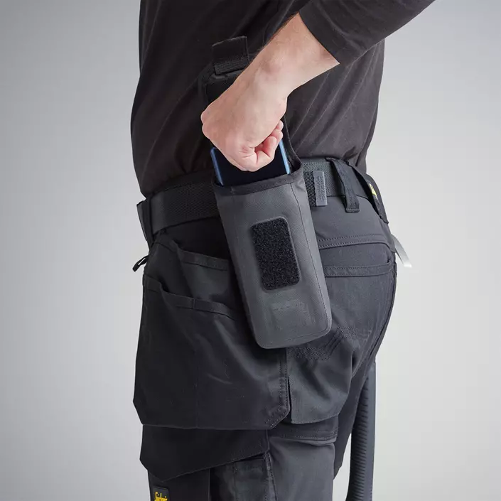 Snickers smartphone-fodral, Svart, Svart, large image number 2