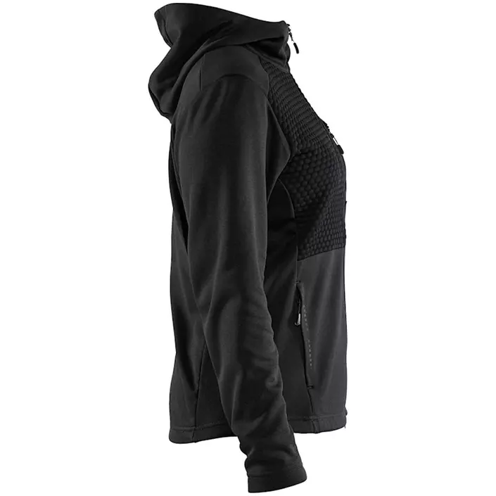 Blåkläder Damen Hoodie mit Reißverschluss, Schwarz, large image number 3