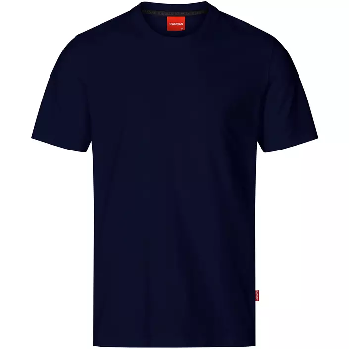 Kansas Apparel light T-shirt, Dark Marine Blue, large image number 0