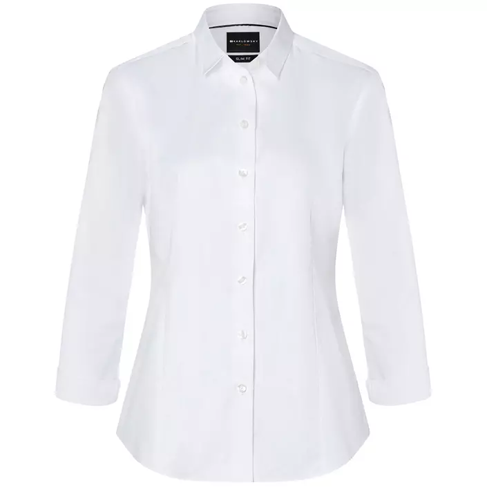 Karlowsky 3/4 ærmet dameskjorte, White , large image number 0
