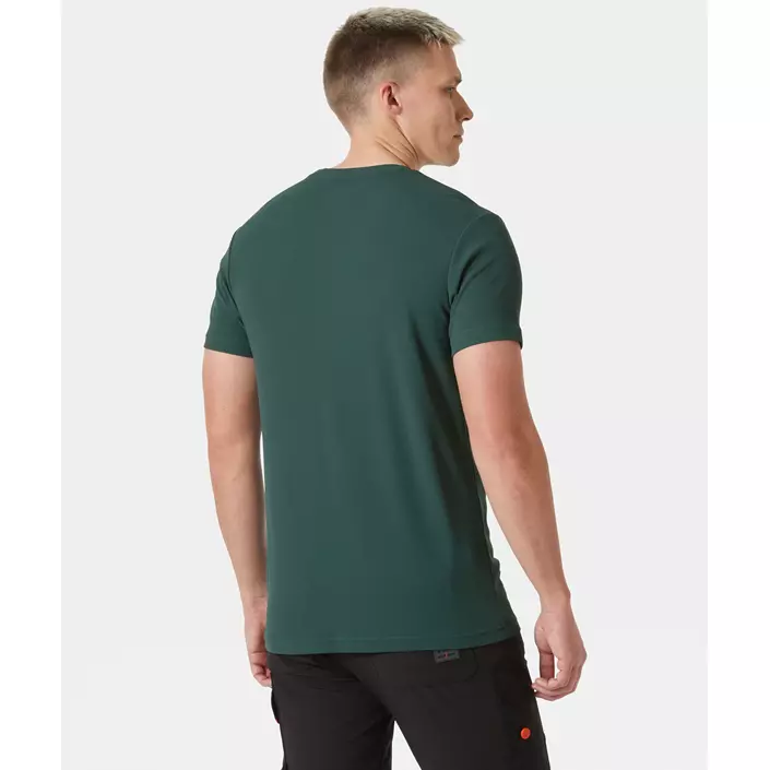 Helly Hansen Kensington Tech T-shirt, Darkest Spruce, large image number 3