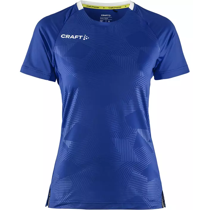 Craft Premier Solid Jersey dame T-skjorte, Club Cobolt, large image number 0