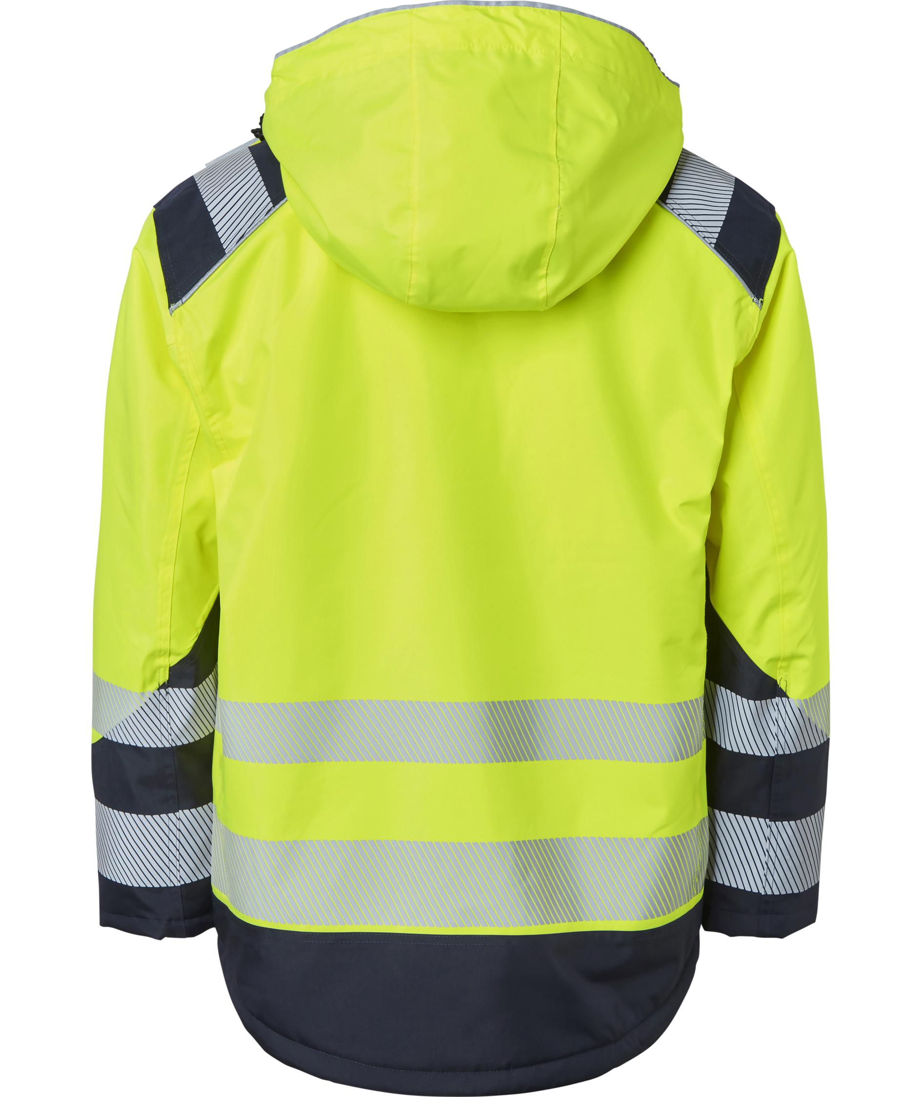 Top Swede winter jacket 120, Hi-Vis Yellow/Navy
