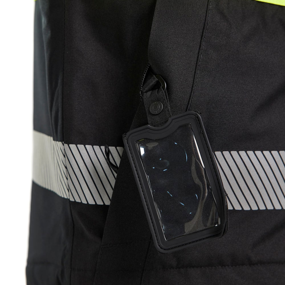 Bl&aring;kl&auml;der vinterjakke, Sort/Hi-Vis Gul, large image number 6