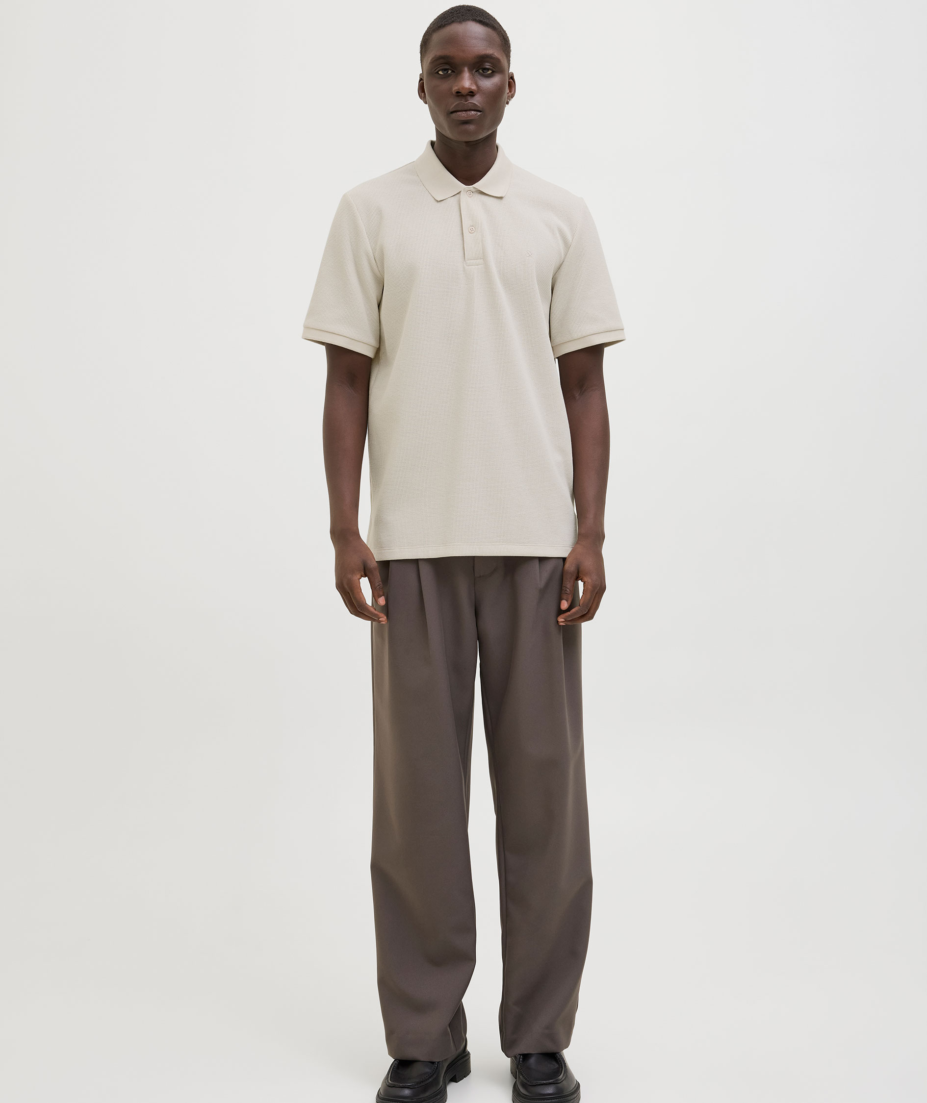 Jack & Jones JJEAUSTIN Polo shirt, Moonbeam, large image number 6