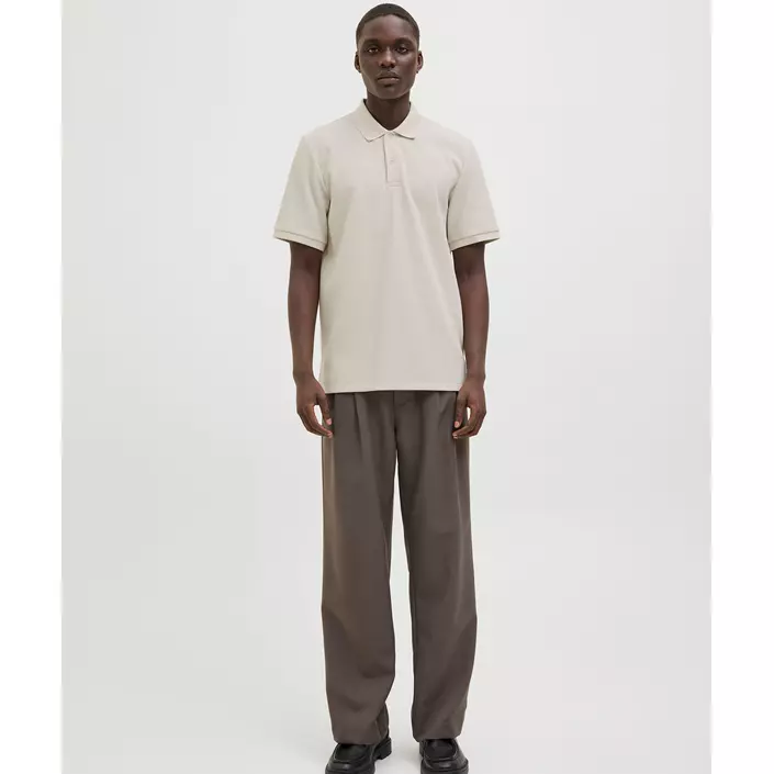 Jack & Jones JJEAUSTIN Polo T-shirt, Moonbeam, large image number 6