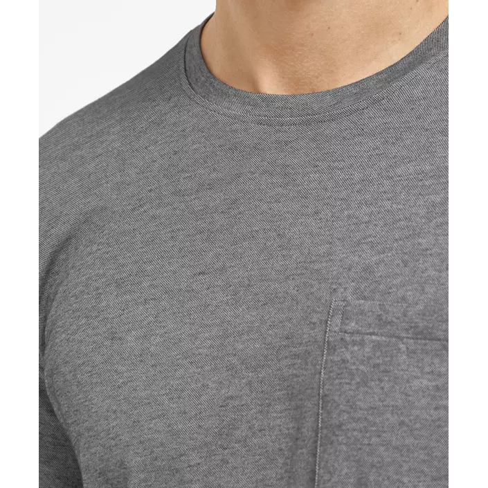 Belika Valencia long-sleeved T-shirt, Black melange, large image number 3