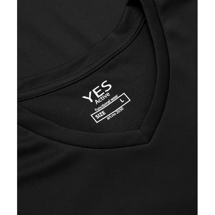 ID Yes Active T-shirt, Svart, large image number 3