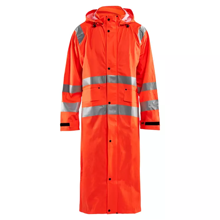 Blåkläder regnfrakke, Hi-vis Orange, large image number 0