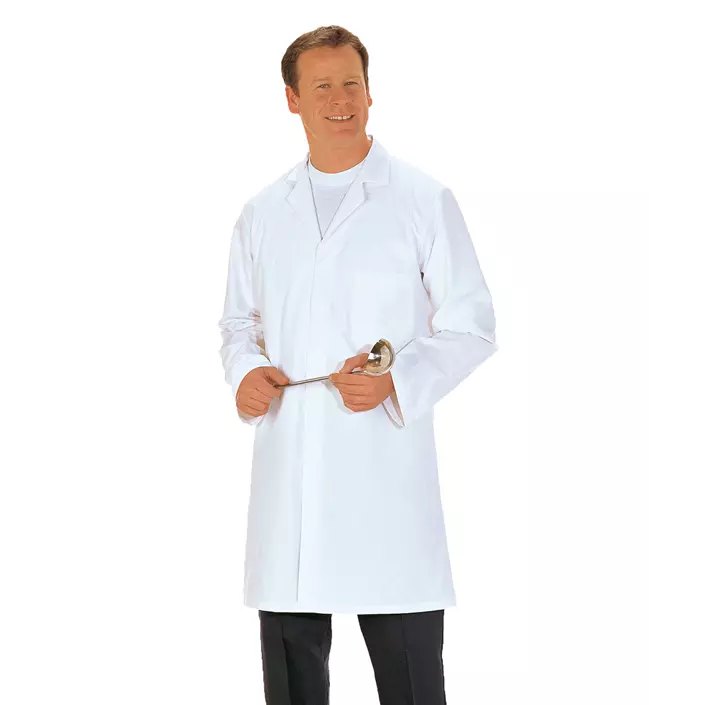 Portwest lap coat, White, large image number 1