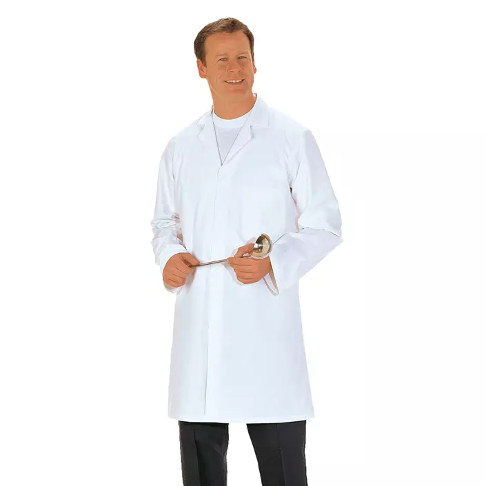 Portwest lap coat, White, large image number 1