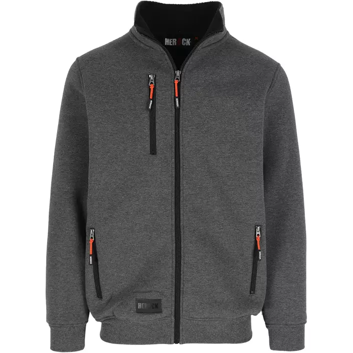 HEROCK Otar Cardigan, Dark Heather Grey, large image number 0