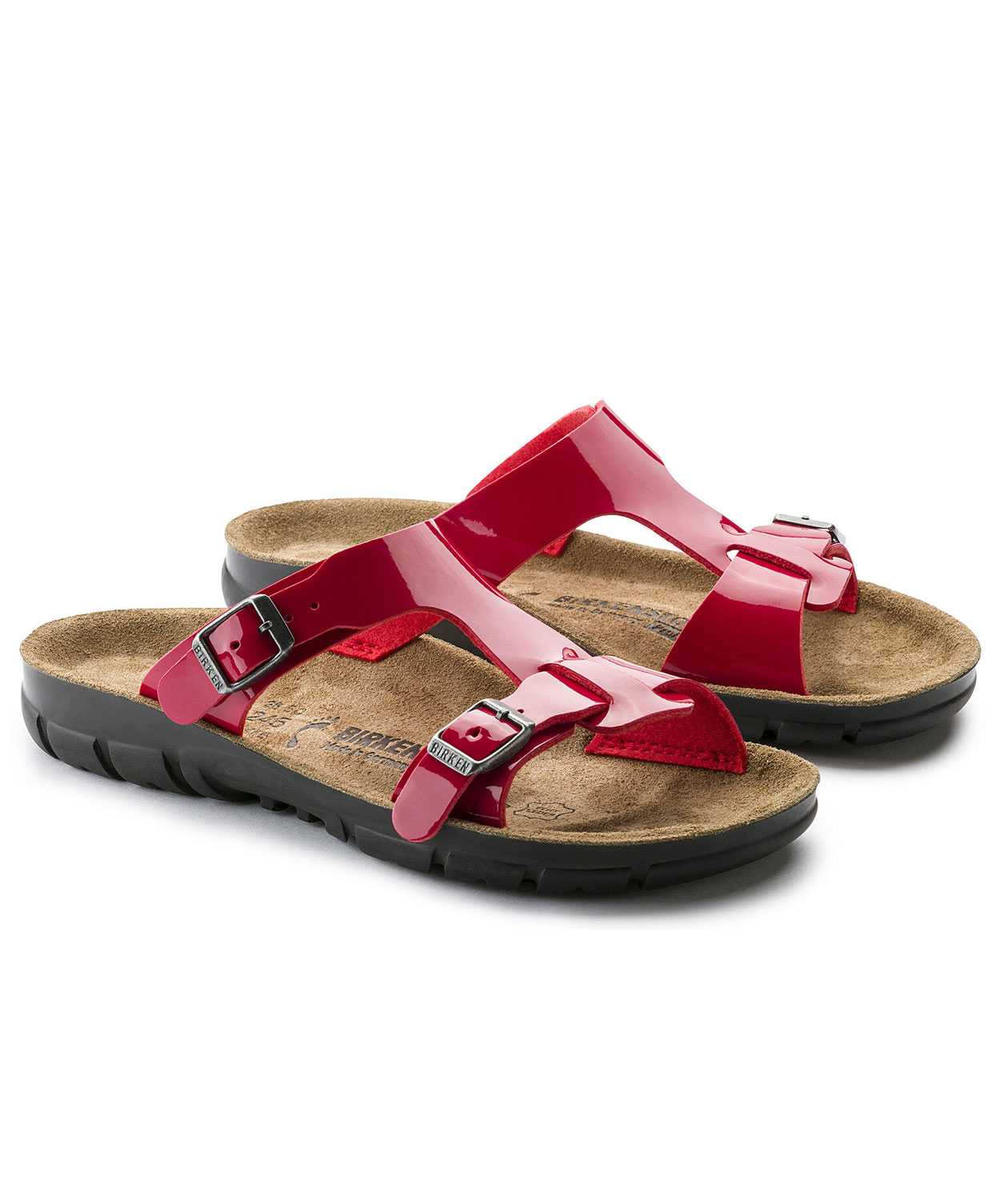 Birkenstock Sofia Narrow Fit women's sandals, Red, Red, large image number 3