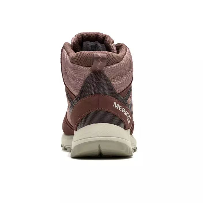 Merrell Wildwood Mid LTR WP vandrarkängor dam, Marron/Burlwood, large image number 2