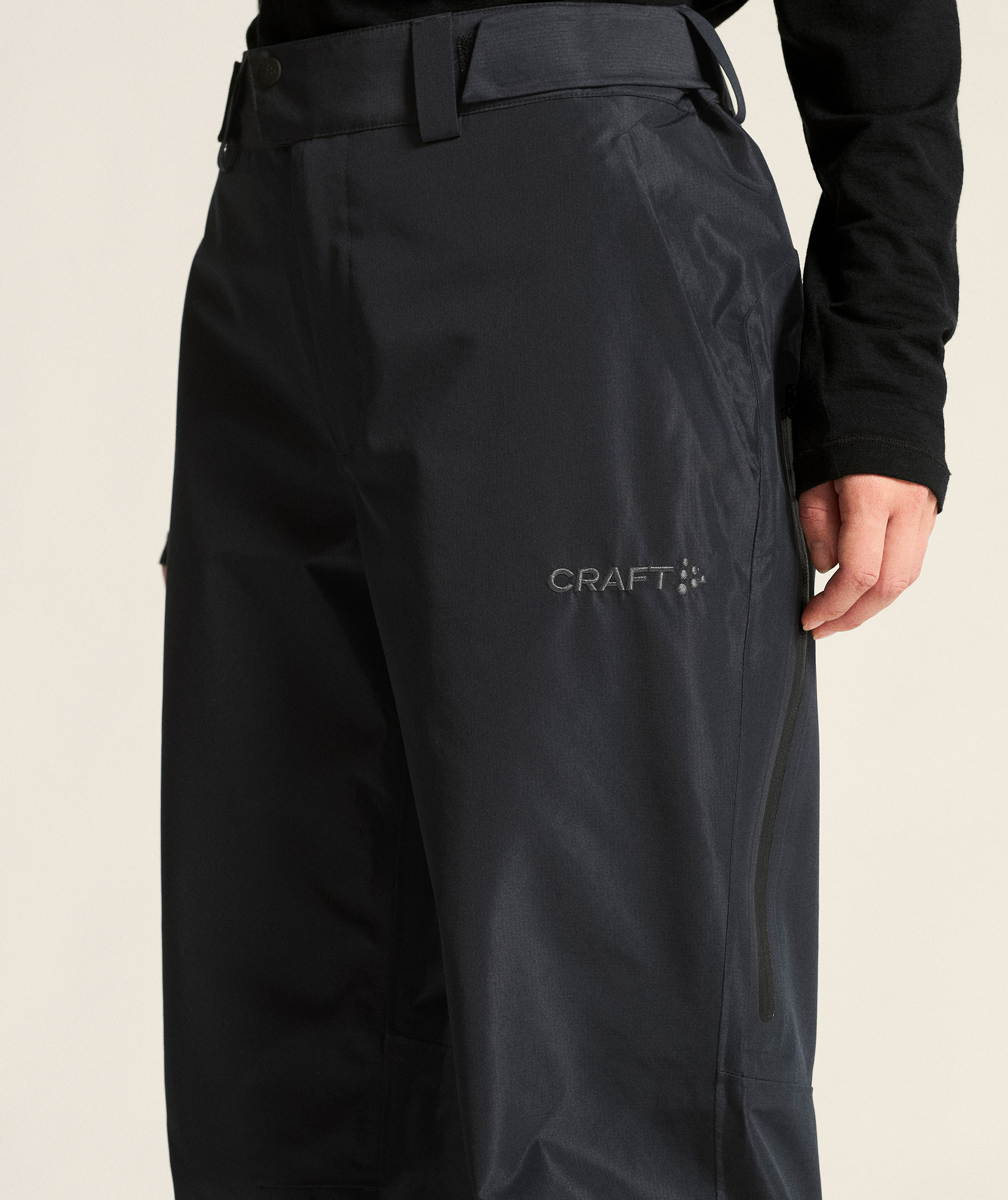 Craft ADV Explore women's shell trousers, Black, large image number 6