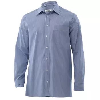 Kümmel Sergio Classic fit Poplin skjorte, Blå/Hvit