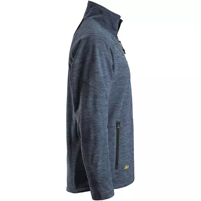 Snickers FlexiWork fleece cardigan 8042, Navy/Sort, large image number 3