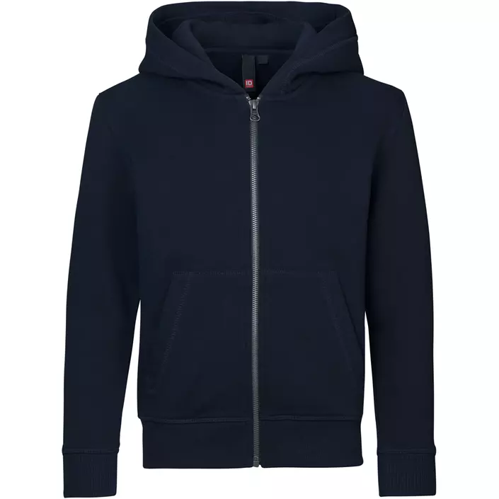 ID Core hoodie till barn, Navy, large image number 0