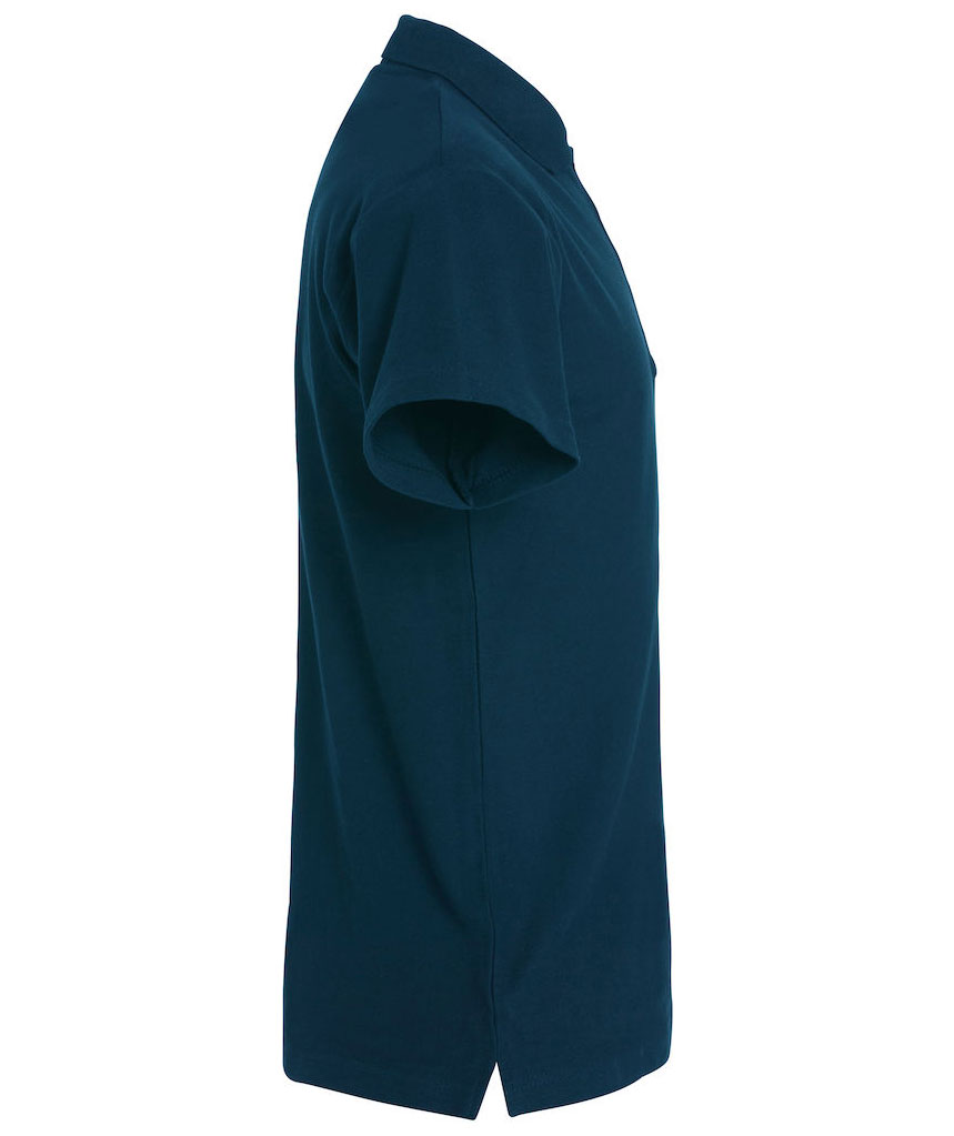 Clique Basic Polo T-shirt till barn, Dark navy, large image number 3