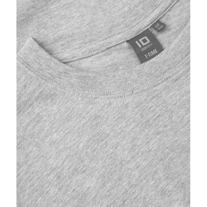 ID T-Time T-Shirt, Grau Melange, large image number 3