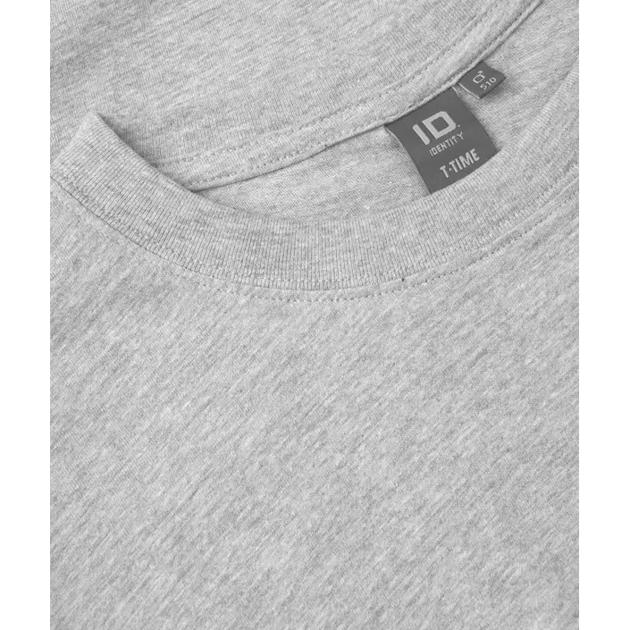 ID T-Time T-Shirt, Grau Melange, large image number 3