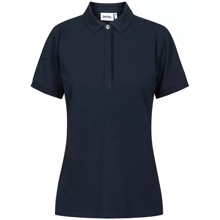 NewTurn Luxury Stretch dame Polo T-shirt , Navy, large image number 1