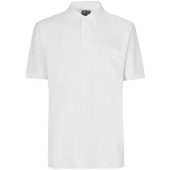 ID Klassisk Polo T-shirt, Hvid