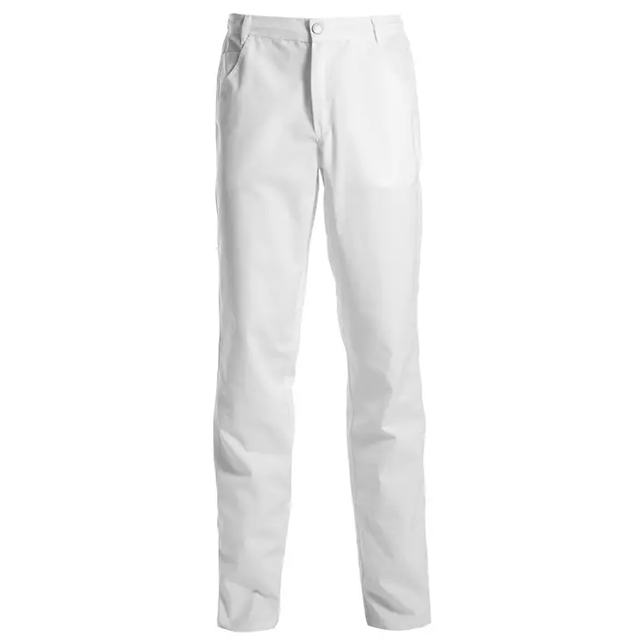 Kentaur unisex chefs trousers, White, large image number 2