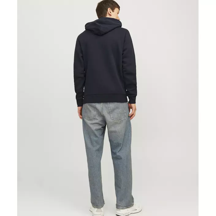 Jack & Jones JJELOGO Hættetrøje, Black, large image number 2