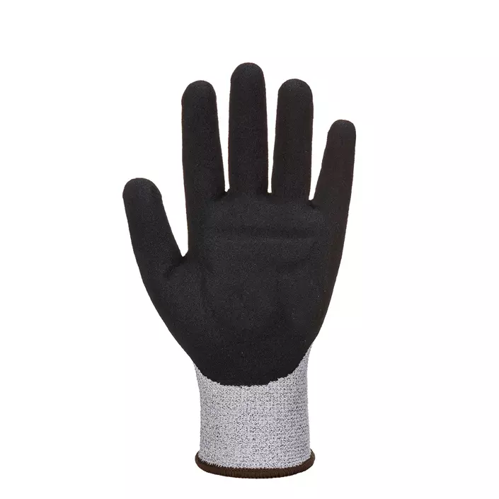 Portwest impact-reducing cut resistant gloves Cut C, Grey/Black, large image number 1