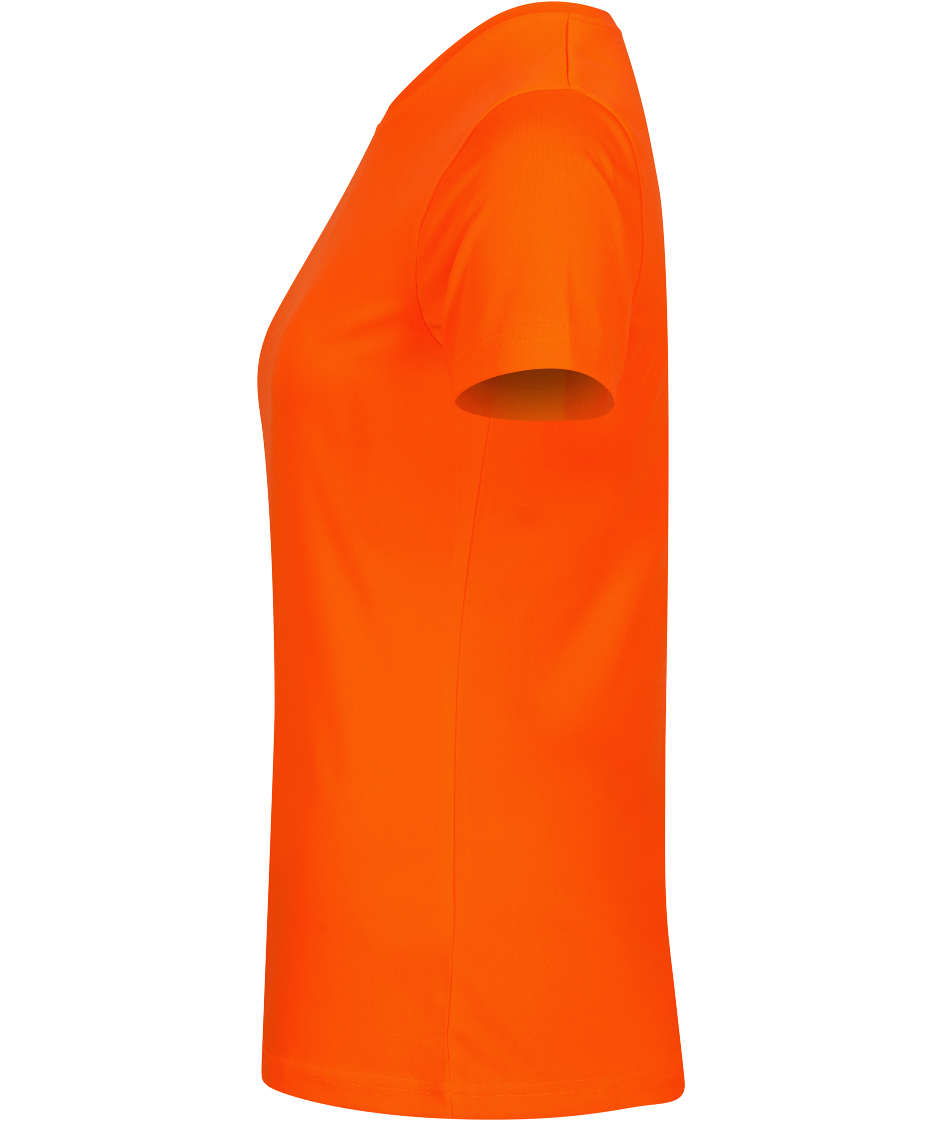 Clique Basic Active-T dam T-shirt, Visibility Orange, large image number 3