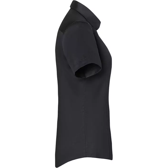 Karlowsky slim fit kortärmad skjorta dam, Black, large image number 3