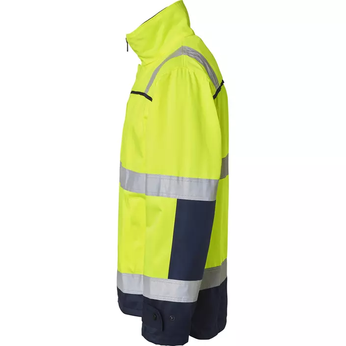 Top Swede work jacket 3816, Hi-Vis Yellow/Navy, large image number 3