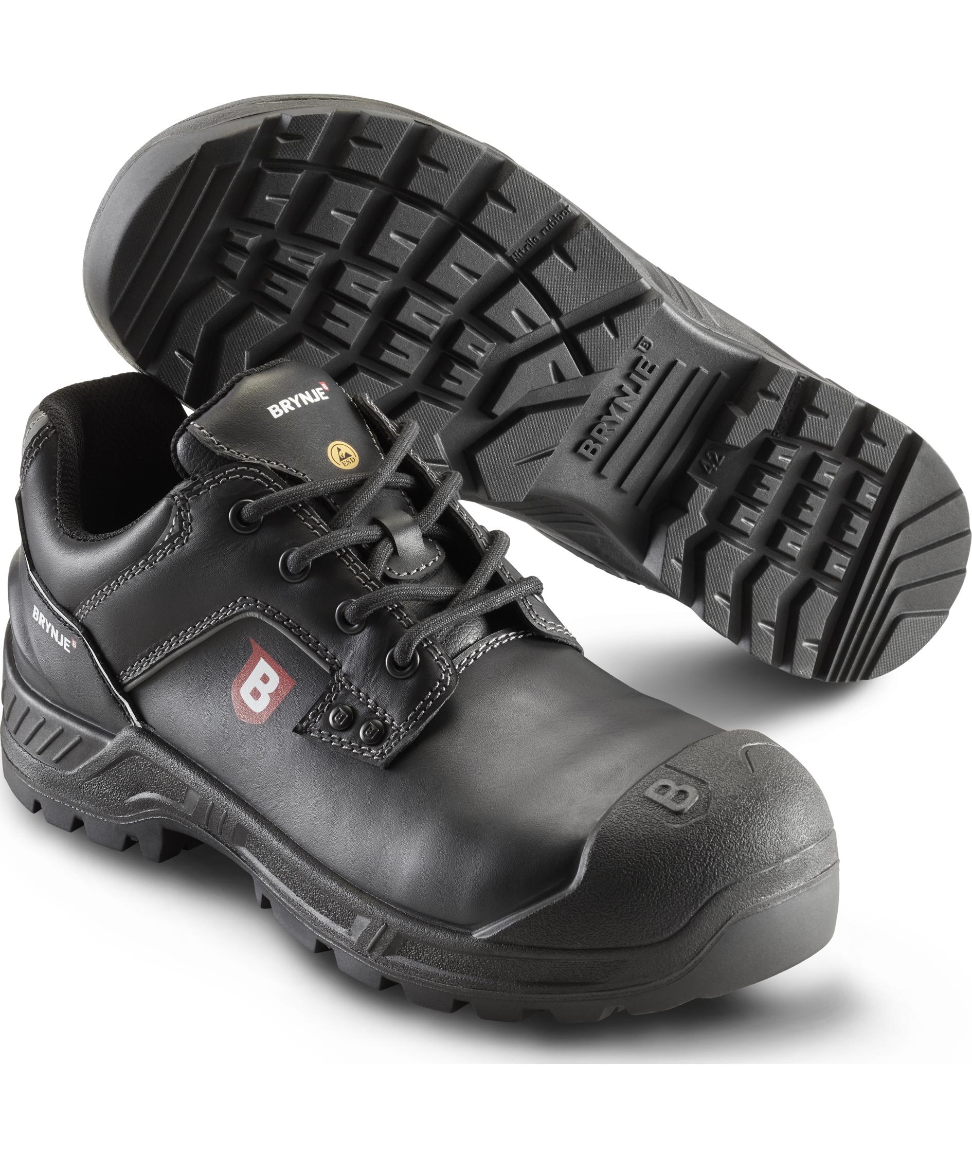 2: sortering Brynje B-Dry Outdoor skyddsskor S3, Svart