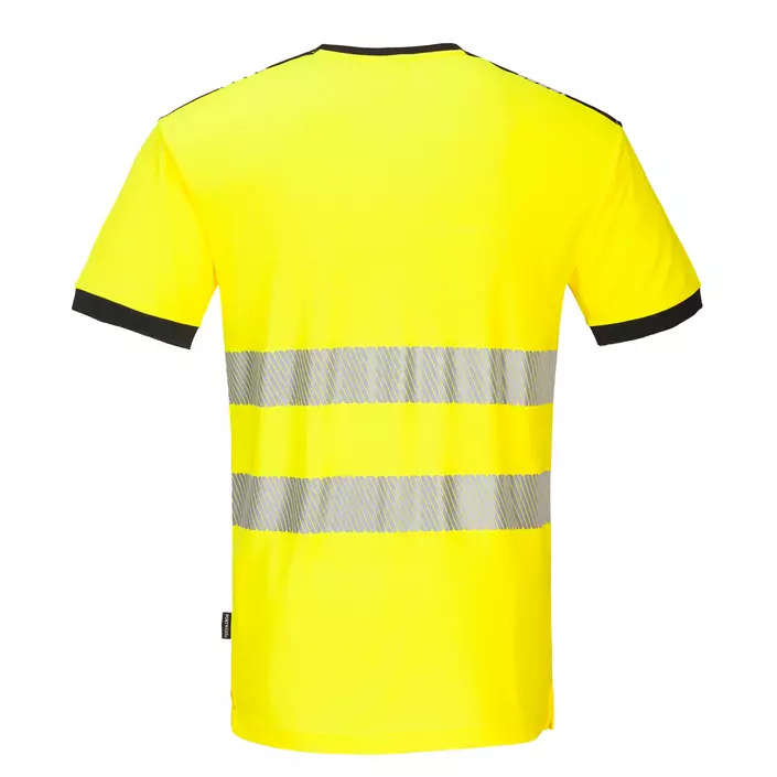 Portwest PW3 T-shirt, Hi-vis Yellow/Black, large image number 1