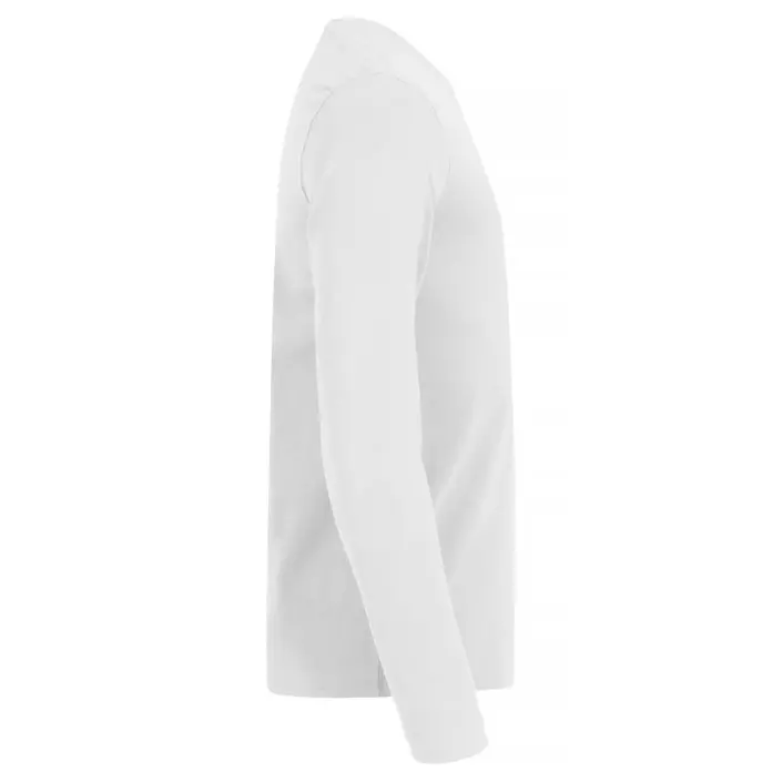Clique Premium Fashion-T langermet T-skjorte, Hvit, large image number 3