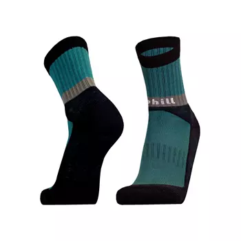 UphillSport Viita trekking socks with merino wool, Navy/Turquoise