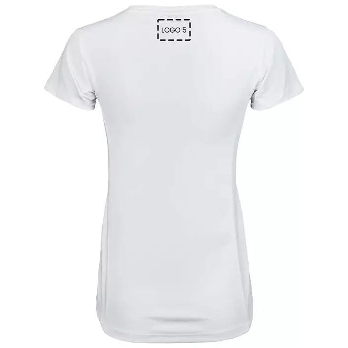 Tee Jays luxury T-shirt dam med logotryck, , large image number 2